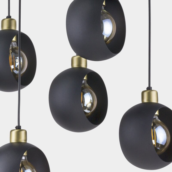 TK-Lighting CYKLOP BLACK 2756