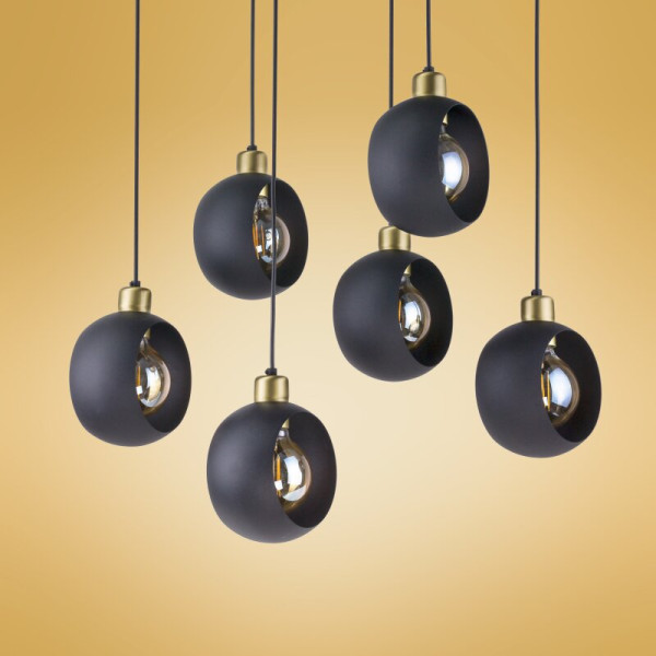 TK-Lighting CYKLOP BLACK 2756
