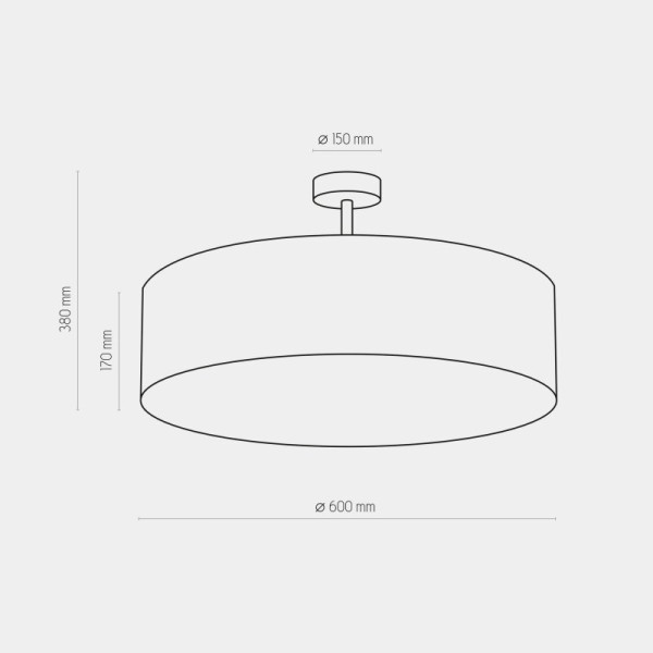 TK-Lighting RONDO 2772