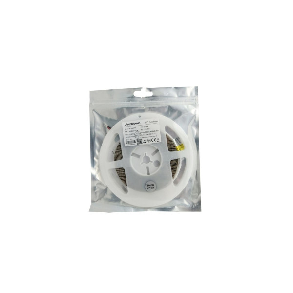 Світлодіодна стрічка 2835-120-IP20-WW-8-24 RD08C0TC-B 3000K CRI90