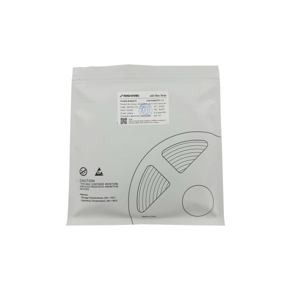 Світлодіодна стрічка 2835-120-IP33-WW-8-24 RL08C0TC-L-S 3000K CRI90