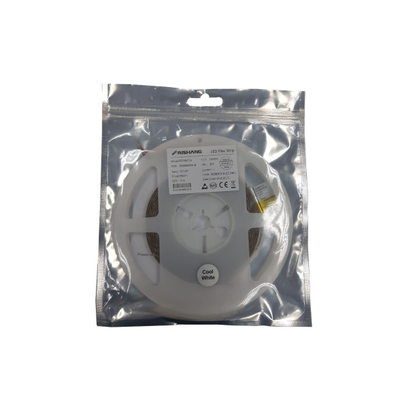 Світлодіодна стрічка 2835-60-IP20-CWb-8-12 RD0860TA-B 13000K