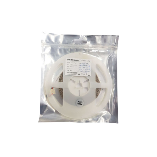 Світлодіодна стрічка 2835-60-IP20-WW-8-12 RD0860TA-B 3000K CRI80