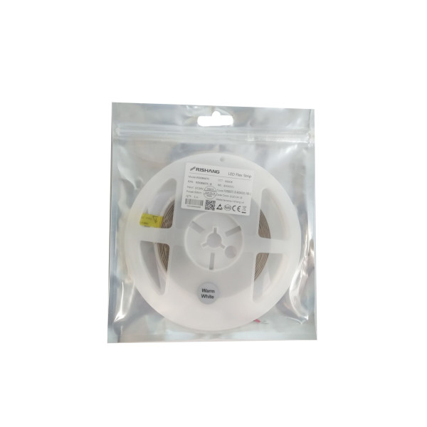 Світлодіодна стрічка 2835-60-IP20-WW-8-24 RD0860TC-B 3000K CRI80