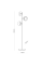 TK-Lighting CYKLOP Торшер Білий 3046