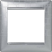 Рамка 1п алюміній модерн Valena Legrand 770341
