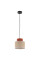 TK-Lighting DUO JUTA BROWN 1 3139