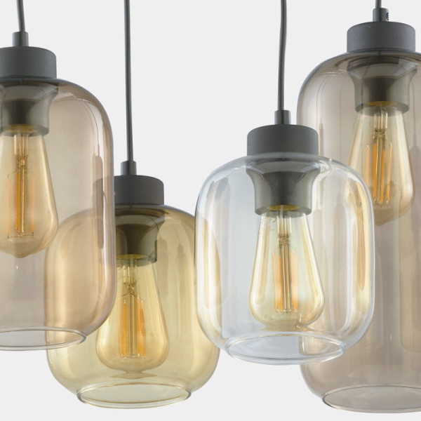 TK-Lighting MARCO BROWN 6 3176
