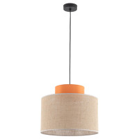 TK-Lighting DUO JUTA ORANGE 1 3227