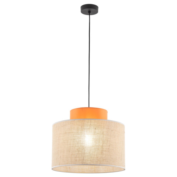 TK-Lighting DUO JUTA ORANGE 1 3227