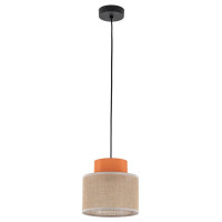 TK-Lighting DUO JUTA ORANGE 1 3255