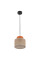 TK-Lighting DUO JUTA ORANGE 1 3255