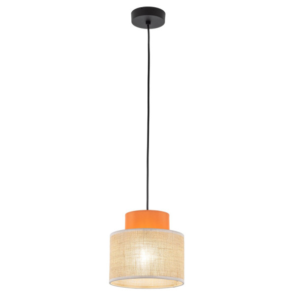 TK-Lighting DUO JUTA ORANGE 1 3255