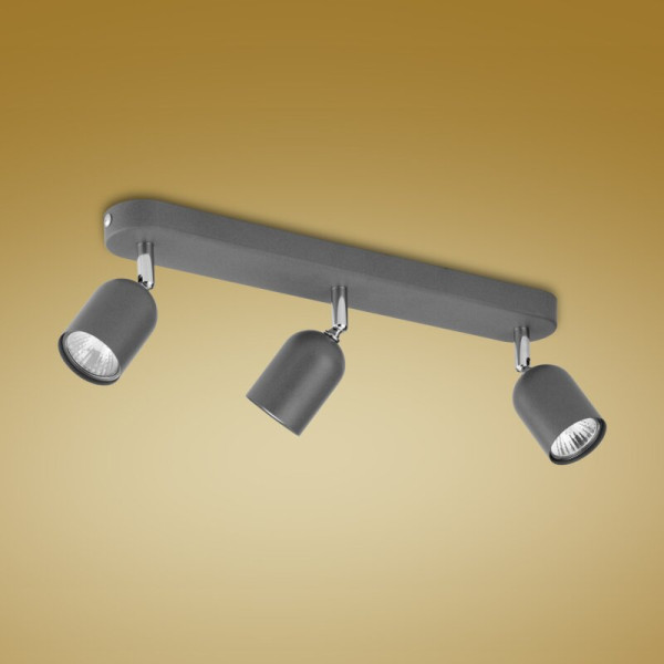 TK-Lighting TOP 3 Сірий 3304
