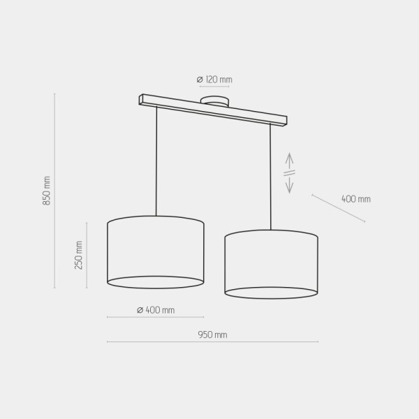TK-Lighting TROY WHITE 3373