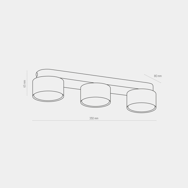 TK-Lighting SPACE WHITE 3392