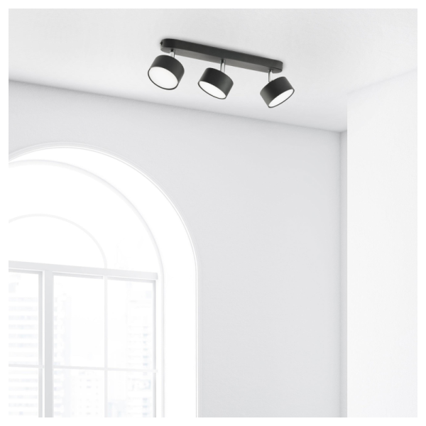 TK-Lighting CLARK Чорний 3 3404