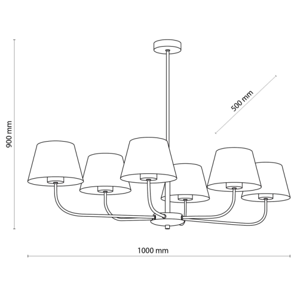 TK-Lighting CHICAGO 6  3999