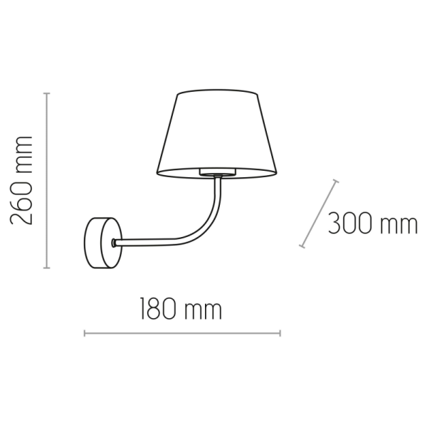 TK-Lighting CHICAGO Бра 1 4186