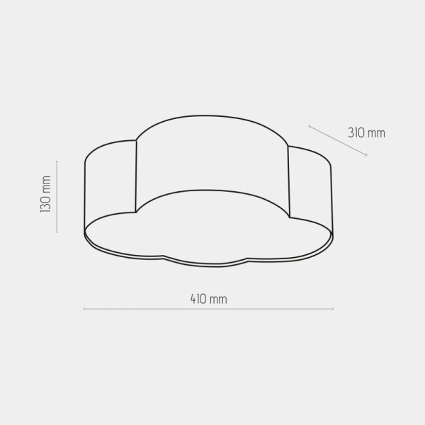 TK-Lighting CLOUD MINI Білий 4228