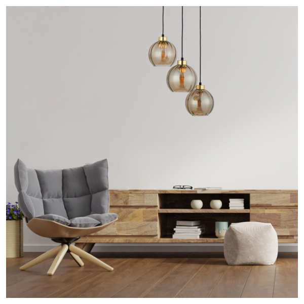 TK-Lighting DEVI Бурштиновий 3 4637