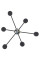 TK-Lighting AVIA BLACK 6 4692