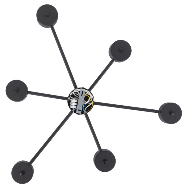 TK-Lighting AVIA BLACK 6 4692