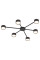 TK-Lighting AVIA BLACK 6 4692