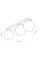 TK-Lighting BIANCA GOLD 3 4697