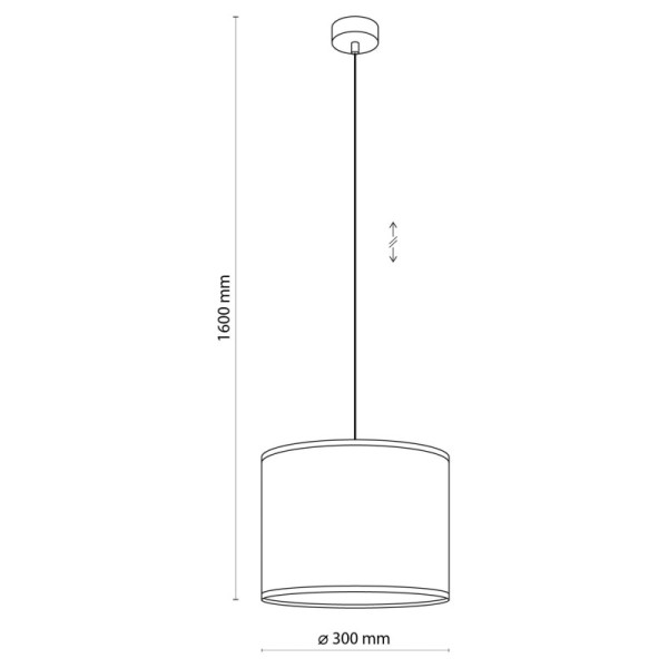 TK-Lighting LIBERIA Підвісна 300 4730