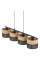 TK-Lighting NICOL LAMPA WISZ?CA 4 P? 4802