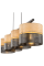 TK-Lighting NICOL LAMPA WISZ?CA 4 P? 4802