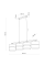 TK-Lighting NICOL LAMPA WISZ?CA 4 P? 4802