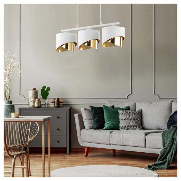 TK-Lighting GRANT WHITE 3 4821