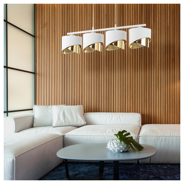 TK-Lighting GRANT WHITE 4 4822