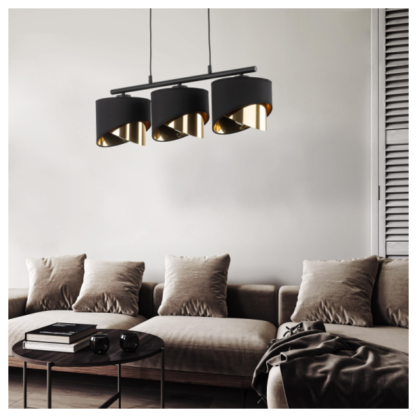 TK-Lighting GRANT BLACK 3 4824
