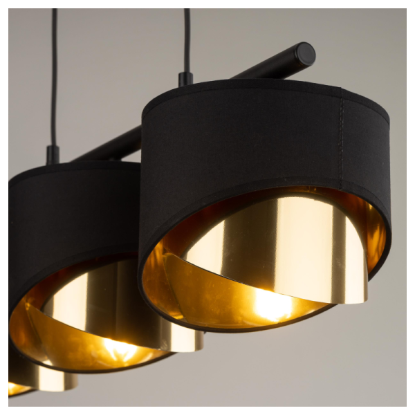 TK-Lighting GRANT BLACK 3 4824