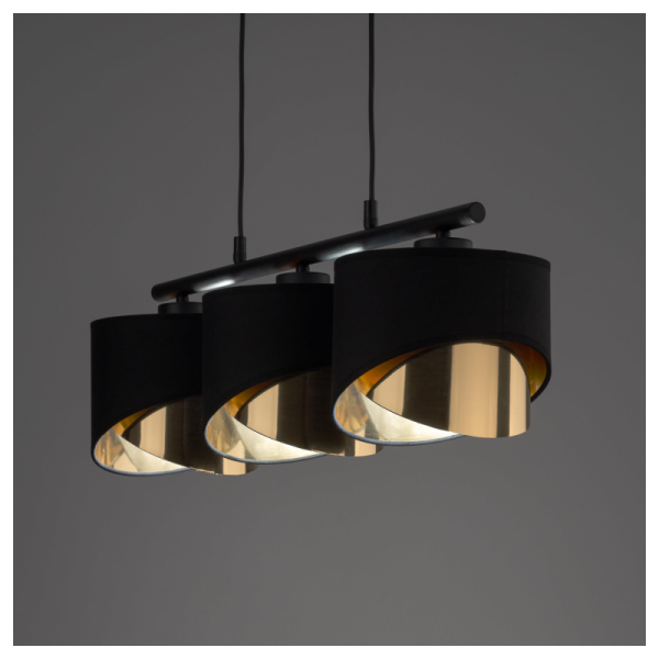 TK-Lighting GRANT BLACK 3 4824