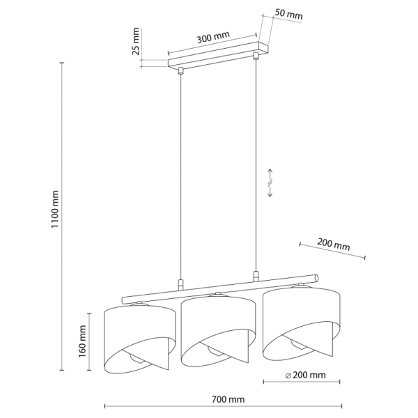 TK-Lighting MARLON  3 4827