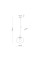 TK-Lighting VIBE GRAPHITE Підвіс 1  300 4837