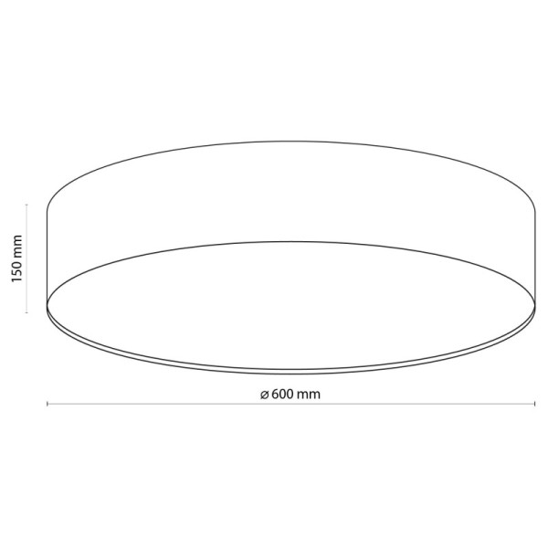 TK-Lighting RONDO Золотий  600 4843