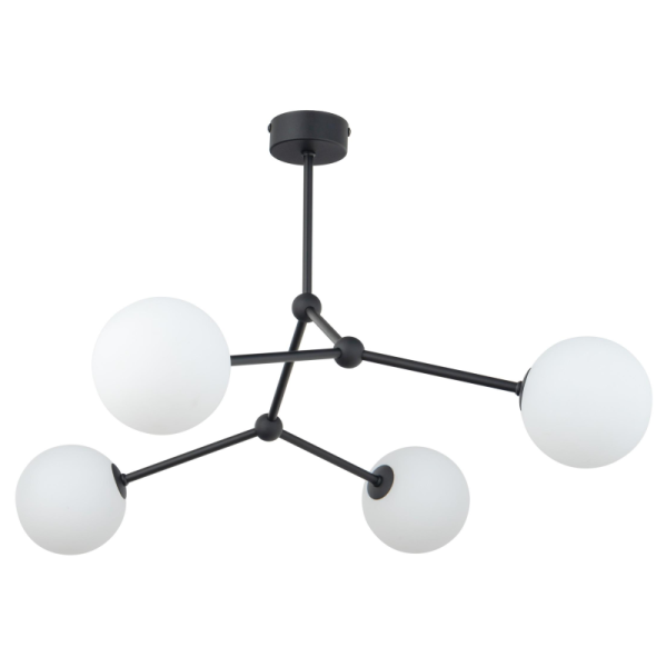 TK-Lighting FAIRY BLACK LAMPA SUFITOWA 4 P? 4855