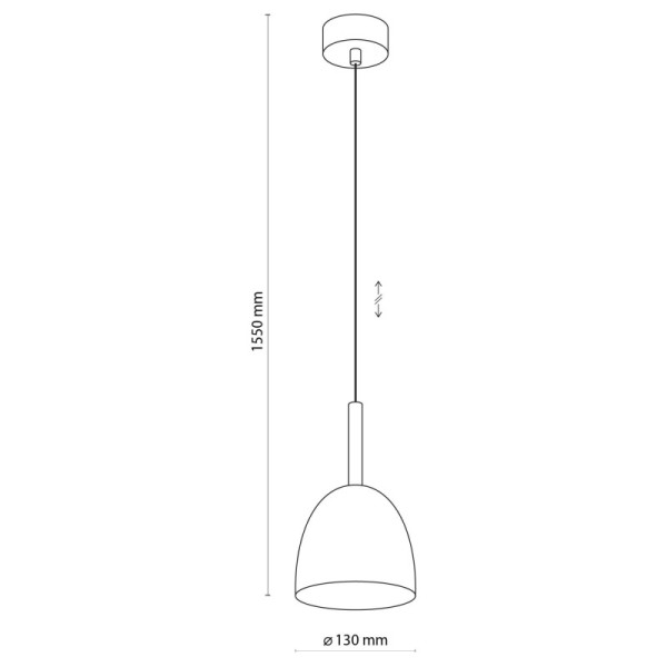 TK-Lighting NORD Білий 1 4868