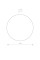 Світильник Nowodvorski 10315 Ring S LED 1x7W 3000K 60Lm IP20 Chocolate