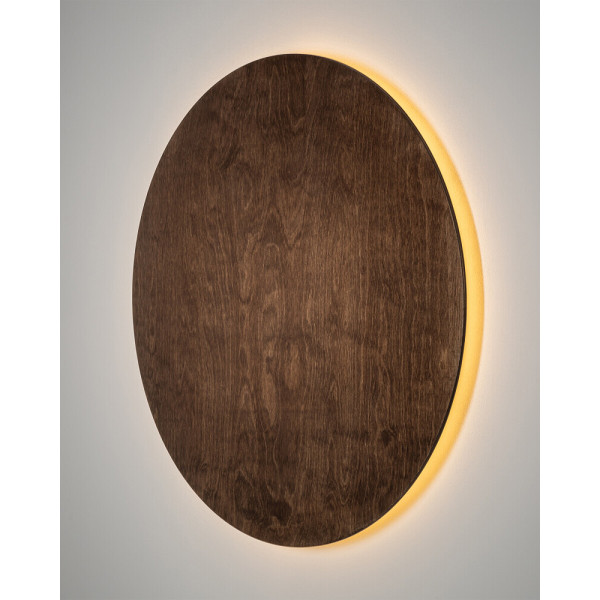 Світильник Nowodvorski 11292 Ring Timber Led XL 1x16W 3000K 290Lm IP20 Brown