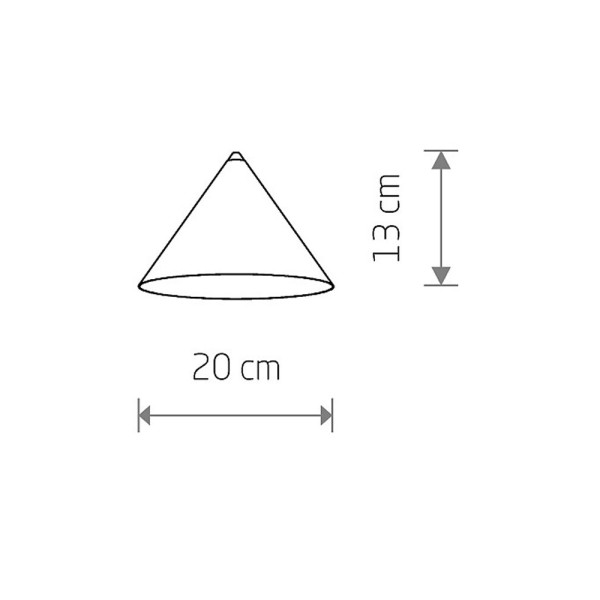 Плафон Nowodvorski Cameleon 11503 Zenith S GU10 1x10W IP20 Теракотовий