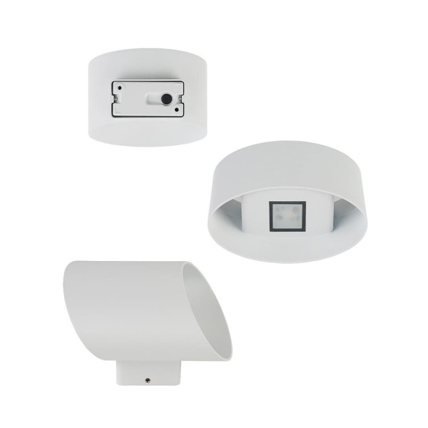 Світильник вуличний Nowodvorski 8140 Ellipses LED 2x5W 3000K 800Lm IP54 Wh