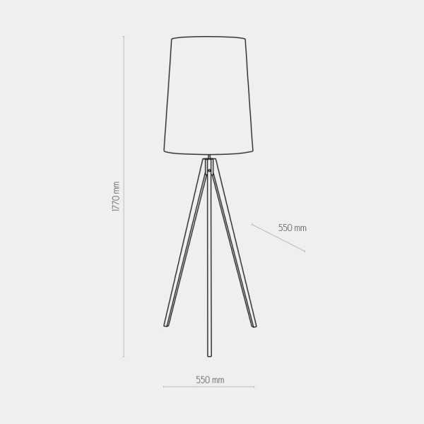 TK-Lighting WALZ GRAY 5046