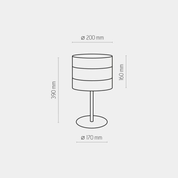 TK-Lighting TAGO WHITE 5056