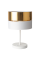 TK-Lighting HILTON WHITE/GOLD Настольна 5073